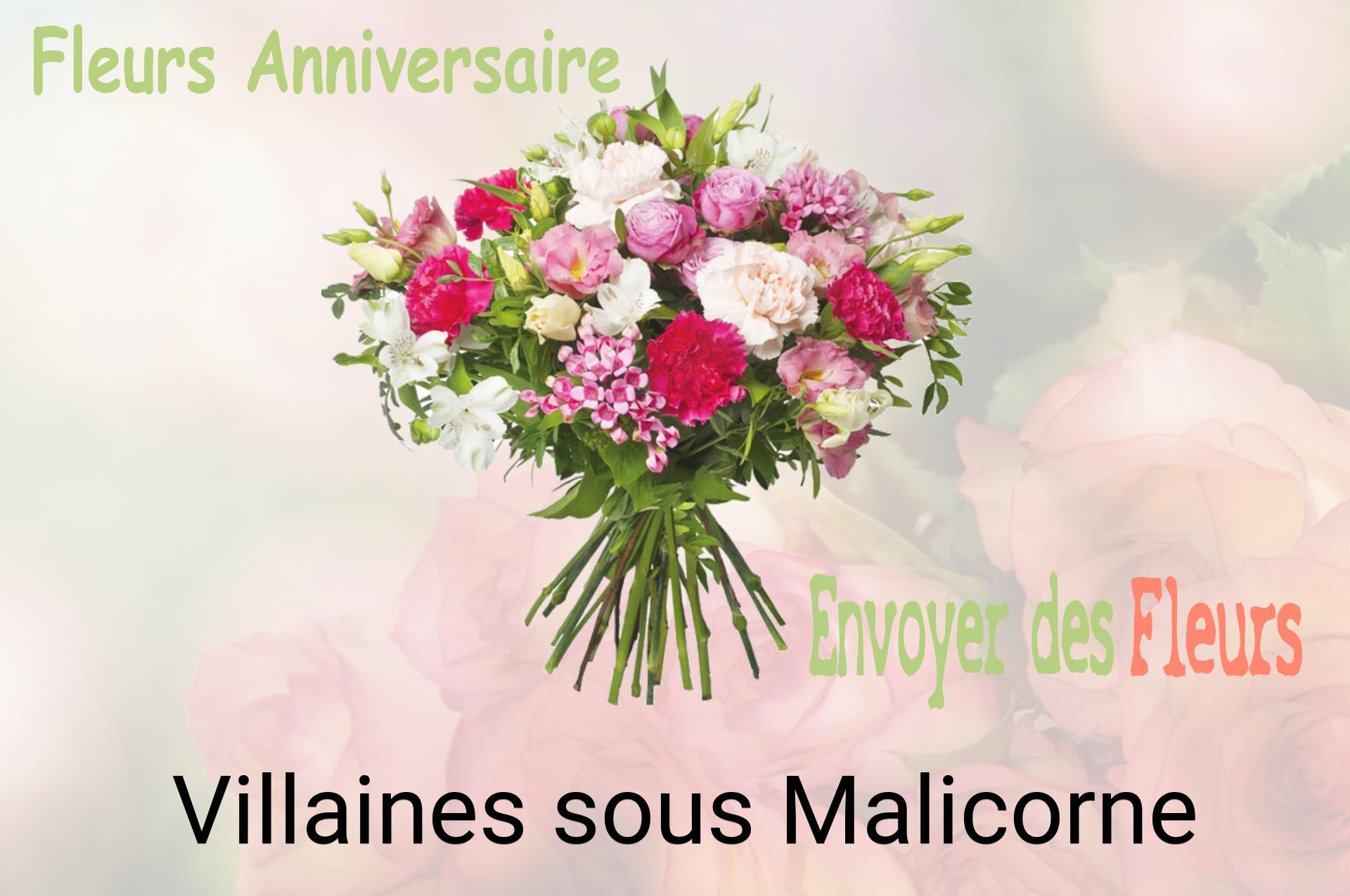 Bouquet de fleurs d’anniversaire livré à Villaines-sous-Malicorne